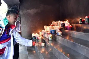 Chocolatito González visita Basílica de la Virgen de Guadalupe en México
