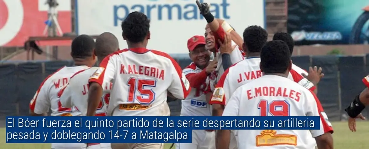 Bóer fuerza el 5to partido de la serie despertando su artillería pesada