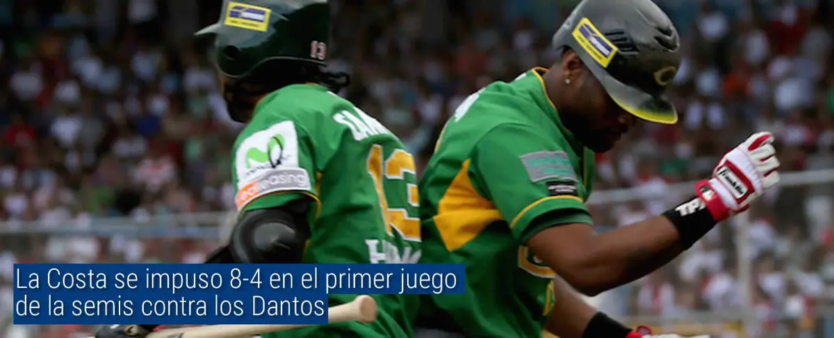 La Costa se impuso 8-4 en el primer juego de la semis contra los Dantos