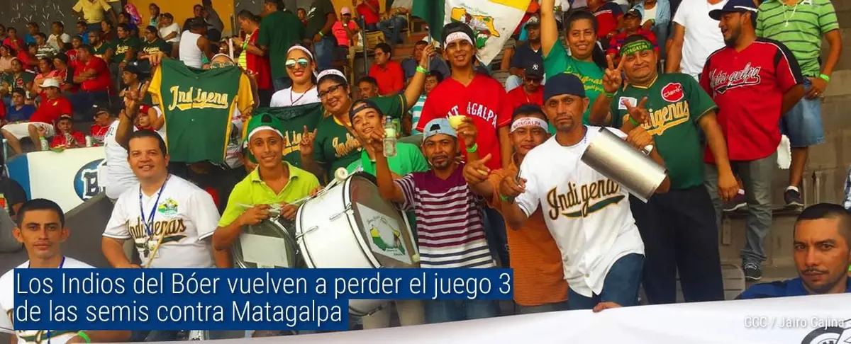 Bóer vuelve a perder el juego 3 de las semis contra Matagalpa