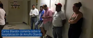 Carlos Blandón comenta sobre la hospitalización de Arnulfo Obando, entrenador del "Chocolatito"