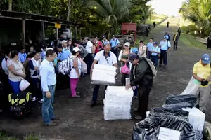 CEM de Bluefields traslada Material Electoral a 157 Juntas Receptoras de Votos