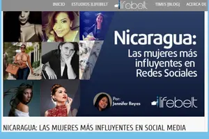 Las mujeres nicaragüenses más influyentes en las redes sociales