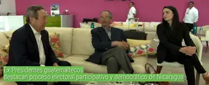 Ex Presidentes guatemaltecos destacan proceso electoral participativo y democrático de Nicaragua