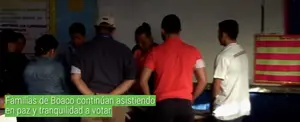 Familias de Boaco continúan asistiendo en paz y tranquilidad a votar