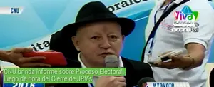 CNU brinda informe sobre Proceso Electoral luego de hora del Cierre de JRV's