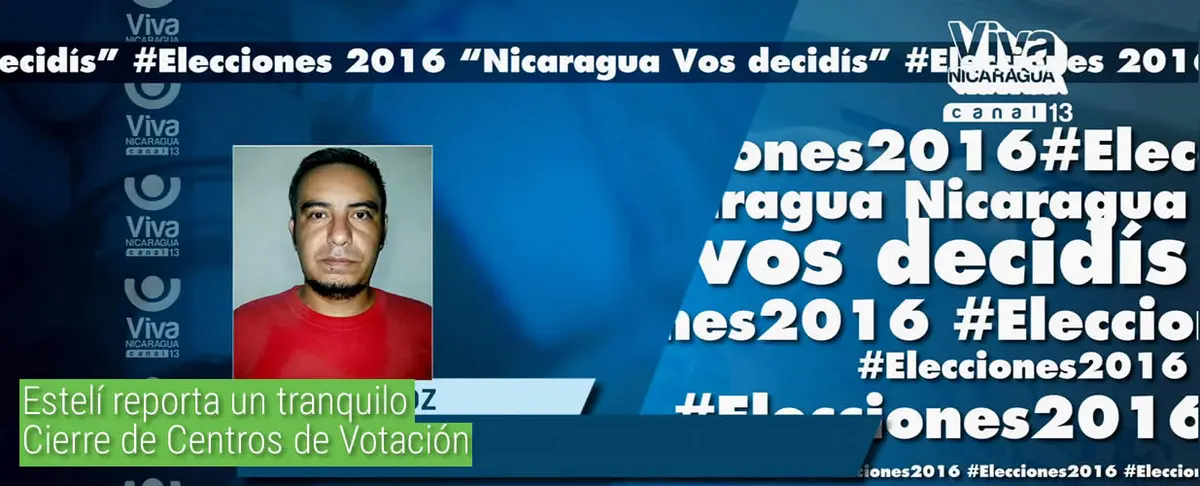 Estelí reporta un tranquilo Cierre de Centros de Votación