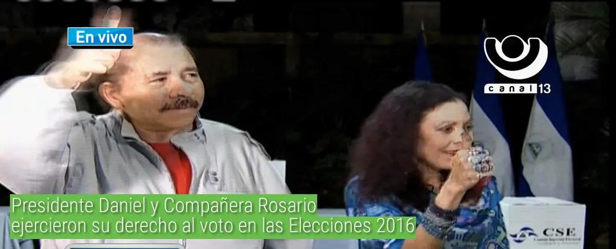 Presidente Daniel y Compañera Rosario ejercieron su derecho al voto en las Elecciones 2016
