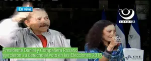 Presidente Daniel y Compañera Rosario ejercieron su derecho al voto en las Elecciones 2016