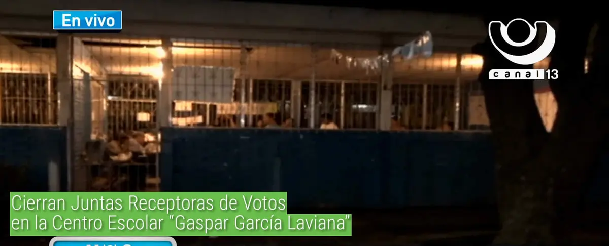 Cierran Juntas Receptoras de Votos en la Centro Escolar “Gaspar García Laviana”