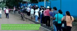 Juntas Receptoras de Votos de Juigalpa reportan alta asistencia de ciudadanos