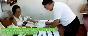 Leoneses continúan aprovechando esta mañana para ejercer su derecho al voto