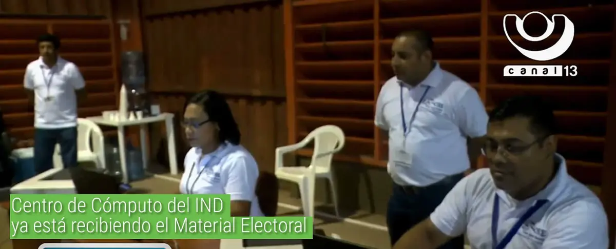 Centro de Cómputo del IND continúa recibiendo el Material Electoral