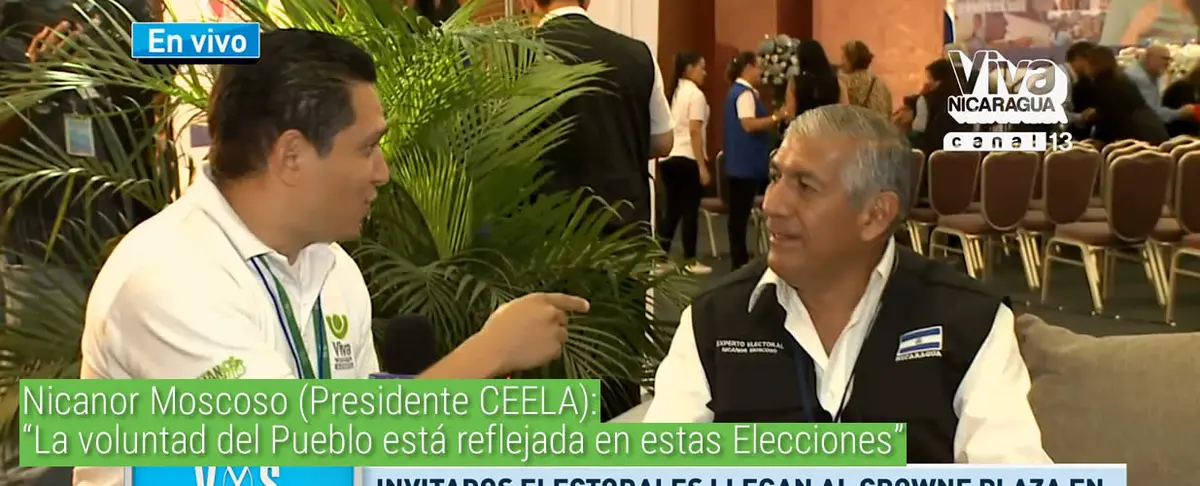 Nicanor Moscoso (Presidente CEELA): “La voluntad del Pueblo está reflejada en estas Elecciones”