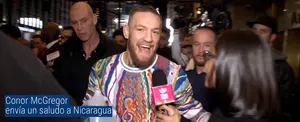 Conor McGregor envía un saludo a Nicaragua