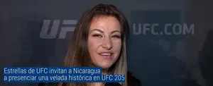 Estrellas de UFC invitan a Nicaragua a presenciar una velada histórica en UFC 205