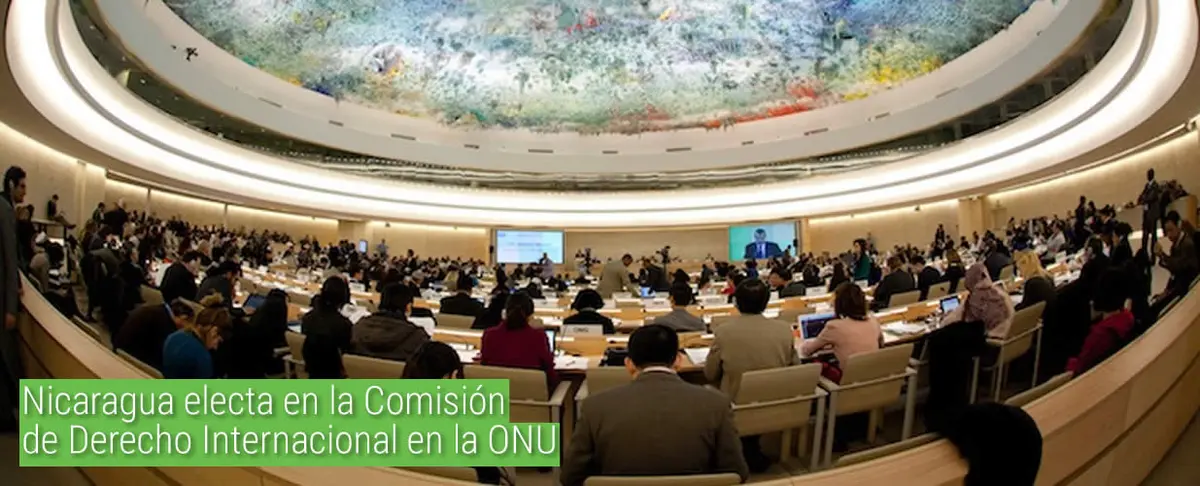 Nicaragua electa en la Comisión de Derecho Internacional en la ONU