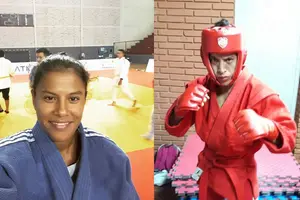 Sayra Laguna y Vicente Quintero representarán a Nicaragua en el mundial de Sambo en Bulgaria