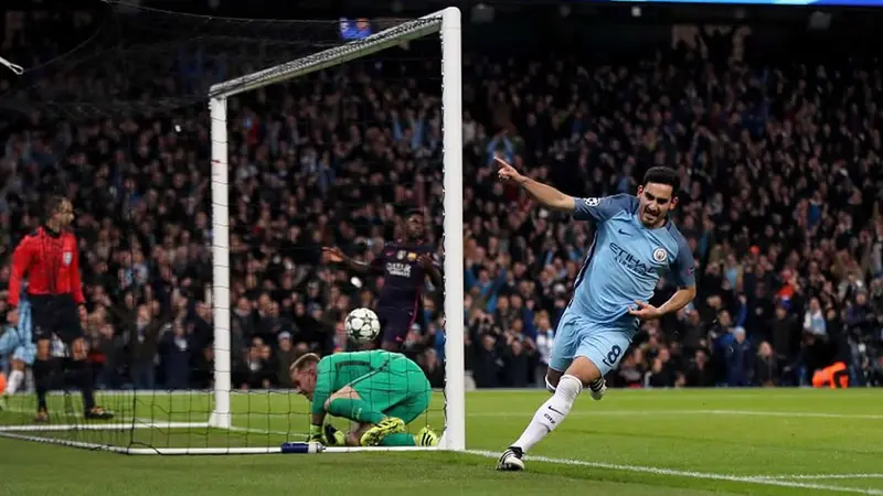 Manchester City venció 3-1 al Barcelona en la jornada 4 de Champions