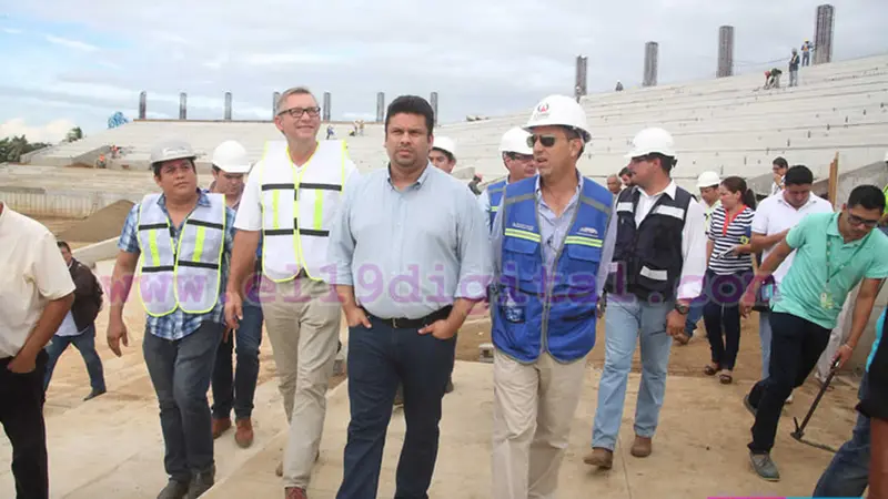 El nuevo estadio nacional de béisbol avanza en un 62% de construcción general 