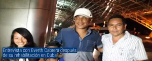 Entrevista con Everth Cabrera después de su internamiento en Cuba