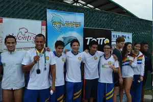 Evento de lujo el XII Aniversario del club de natación "Los Delfines" de Managua
