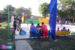 Completamente remodelados espacios deportivos del complejo Gadala María