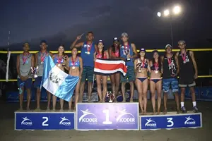 Costa Rica y Guatemala Campeones Centroamericanos de Voleibol de Playa