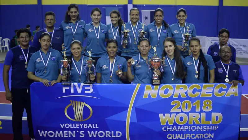 Nicaragua terminó invicta en el torneo clasificatorio de Afecavol rumbo al Mundial de Japón 2018