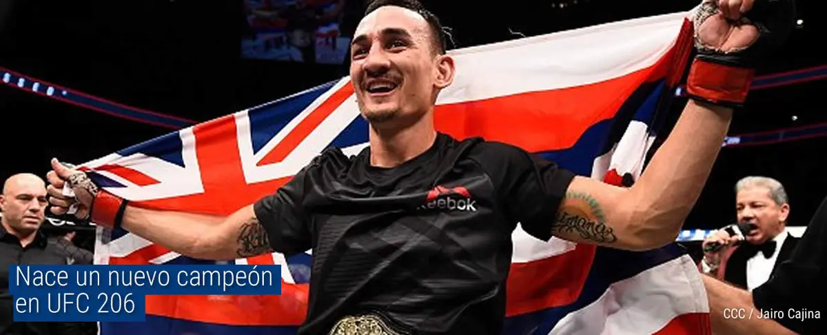 Nace un nuevo campeón en UFC 206