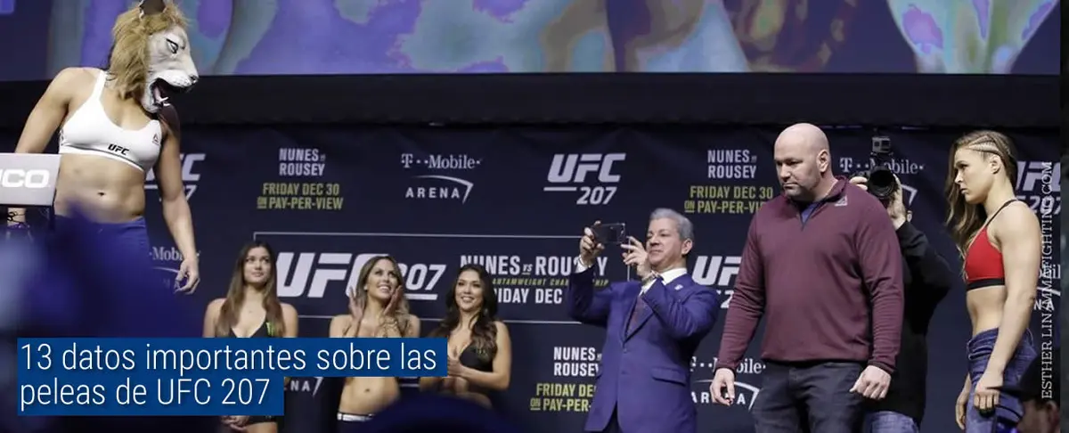 13 datos importantes sobre UFC 207