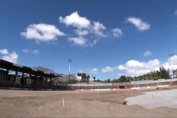 Avanza remodelación del Estadio de Fútbol de Diriamba