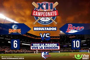 El Bóer clasifica a los playoffs consiguiendo su victoria 23 ante los Gigantes este martes
