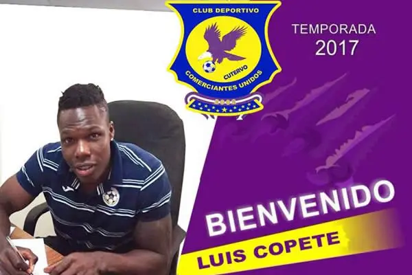 El jugador de la Azul y Blanco Luis Fernando Copete lleva su baile a Perú