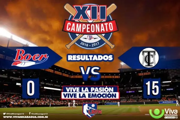 Chinandega consigue el pase a la final de LBPN con una contundente victoria 15×0 sobre el Bóer