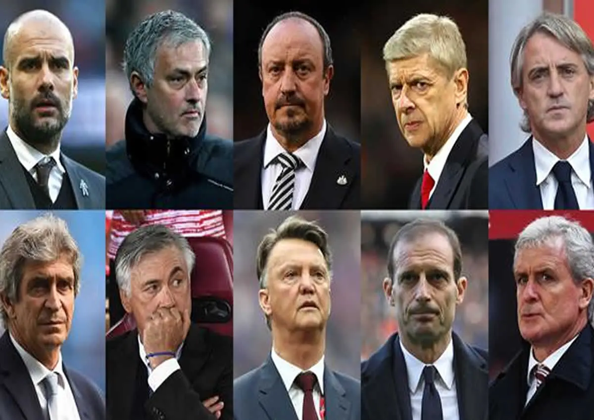 Los 10 entrenadores de fútbol que más dinero gastan en fichajes