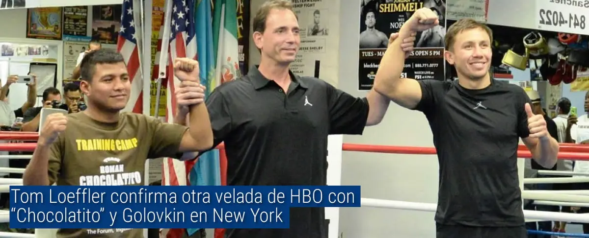 Tom Loeffler confirma otra velada de HBO con "Chocolatito" y Golovkin en New York