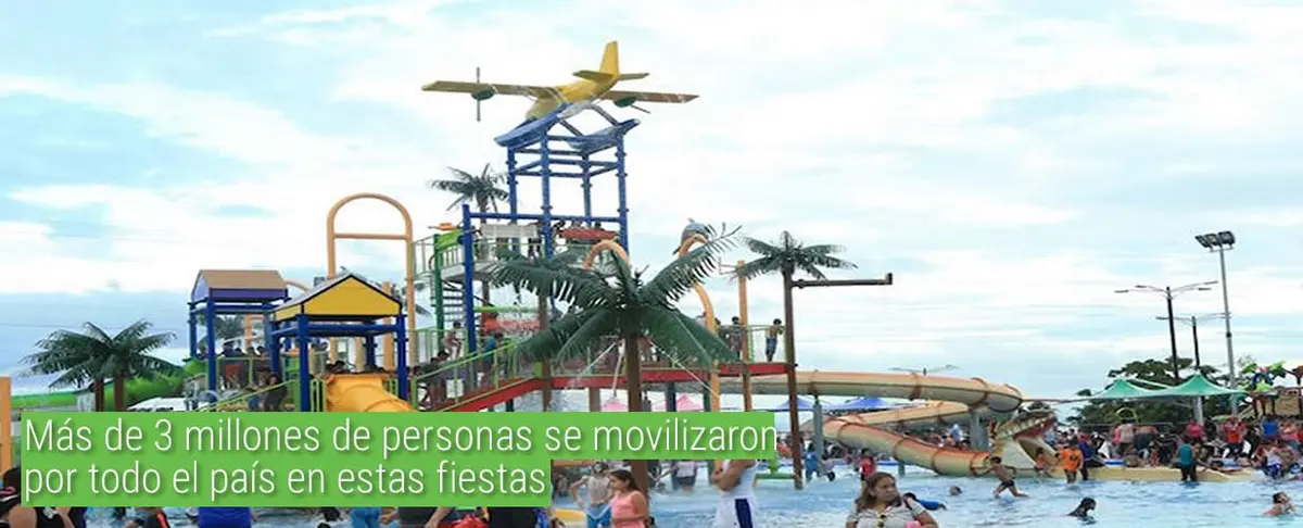 Más de 3 millones de personas se movilizaron por todo el país en estas fiestas