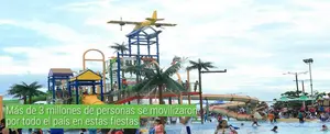 Más de 3 millones de personas se movilizaron por todo el país en estas fiestas