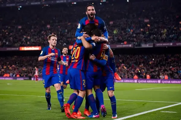 El Barcelona es el primer finalista de la Copa del Rey al empatar 1-1 con el Atlético