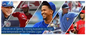 5 Nicas en el Spring Training buscando su lugar esta temporada en las Grandes Ligas