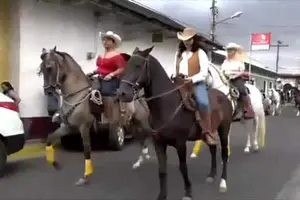 Mujeres se lucen en Hípica de las Damas, realizada en Jinotepe