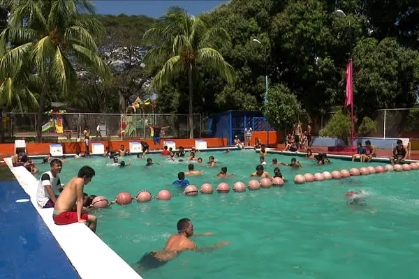 Veraneantes se olvidaron del calor en el Centro Recreativo Xilonem