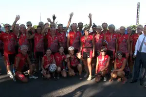 Expedición francesa Ciclo Turismo 2017 arriba a Managua