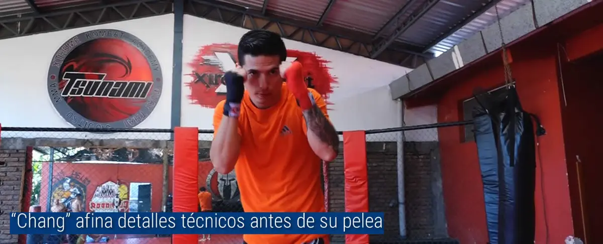 “Chang” afina detalles técnicos antes de su pelea