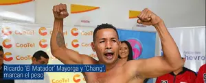 ¡Mayorga y 'Chang' marcan el peso!