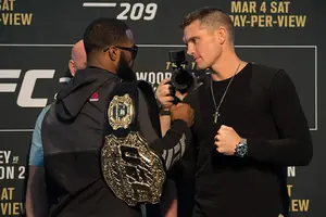 UFC 209 los peleadores ya quieren subir al octágono