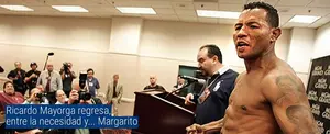 Ricardo Mayorga regresa, entre la necesidad y... Margarito