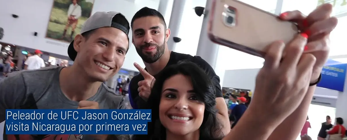 Por primera vez en Nicaragua nos visita el peleador de UFC Jason González