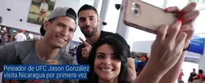 Por primera vez en Nicaragua nos visita el peleador de UFC Jason González